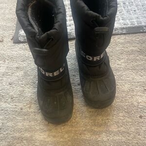 Sorel Black Snow Boots